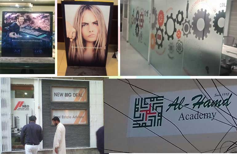 OWV, Vinyl & Frosted Branding